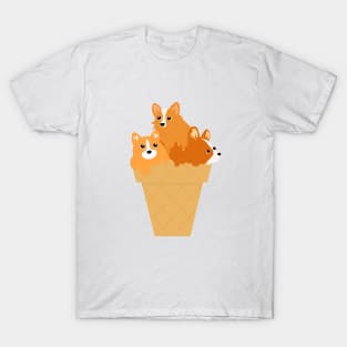 corgi ice cream T-Shirt